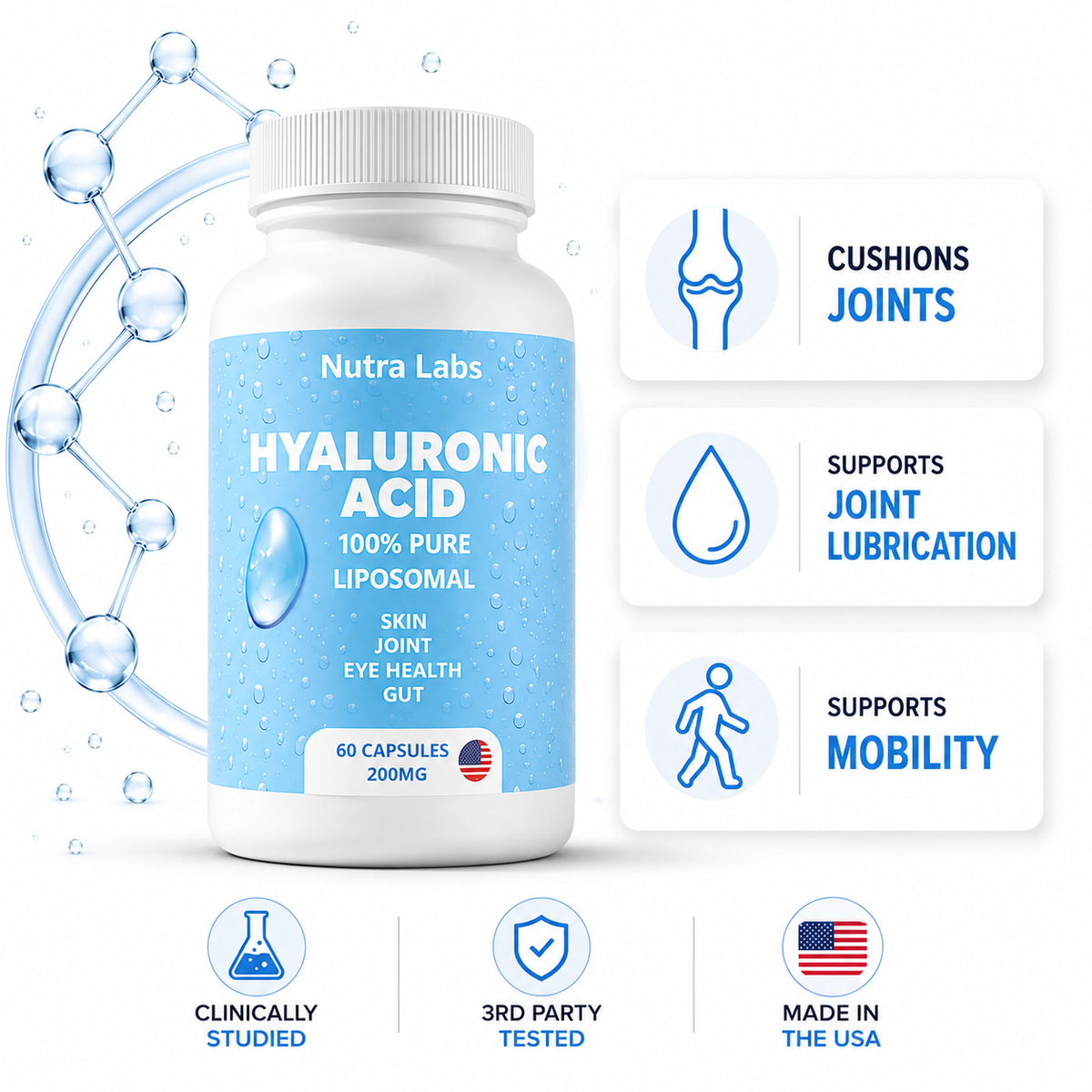 Nutra Labs Liposomal Hyaluronic Acid - Subscribe & Save